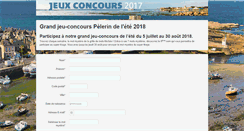 Desktop Screenshot of jeu-concours-pelerin.net